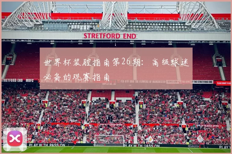世界杯装腔指南第26期:高级球迷必备的观赛指南