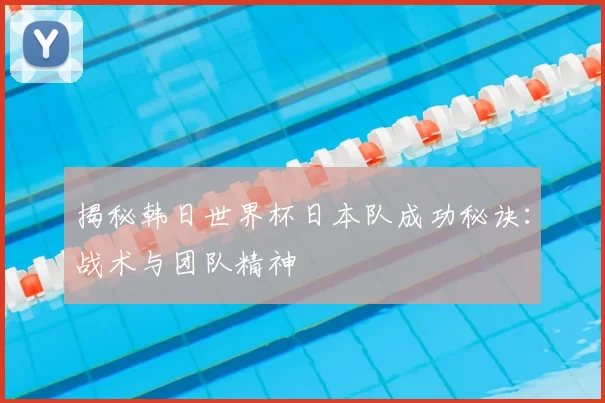 揭秘韩日世界杯日本队成功秘诀:战术与团队精神