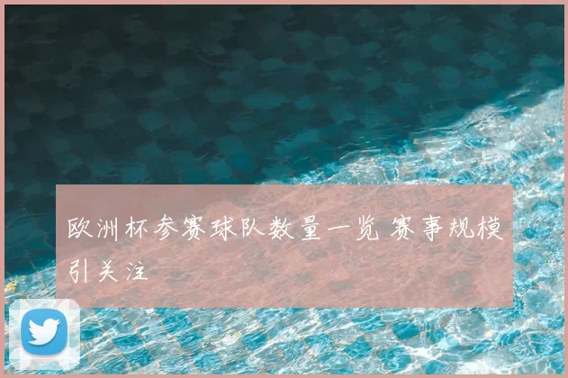 欧洲杯参赛球队数量一览 赛事规模引关注