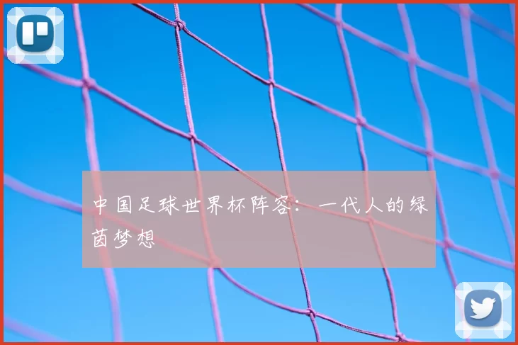 中国足球世界杯阵容:一代人的绿茵梦想